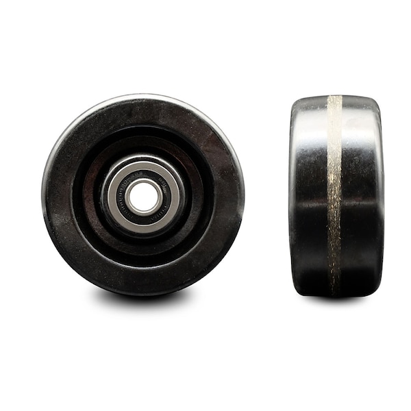 Service Caster SCC - 5" Phenolic Wheel Only w/Ball Bearing - 1/2" Bore - 1000 lbs Capacity SCC-PHB520 - main